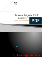 Teknik Kajian PRA by Berdaya Foundation
