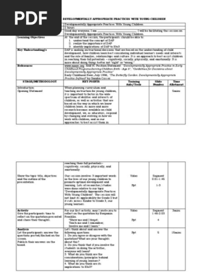 DAP Session Guide