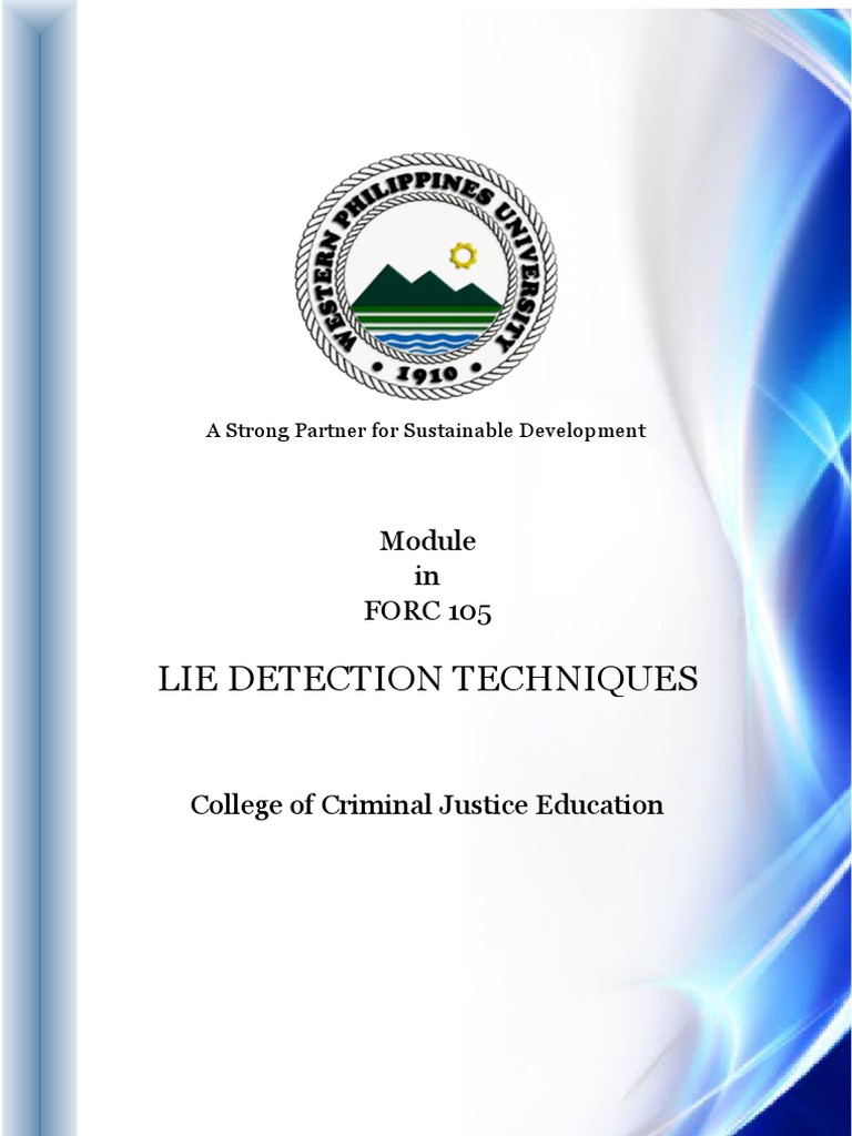 Final Poly 6 The Examination Proper | PDF | Polygraph | Question