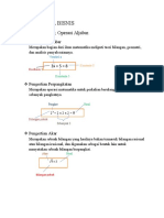 Matematika Bisnis