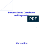 Chapter 6 Correlation & Regression