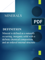 MINERALS