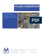 Coupled Numerical Simulation of Debris Flow SSI For Flexible Barrier Mitigation Systems 2021