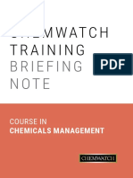 About Course in Chemical Management - v1.7