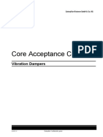 Core Acceptance - Vibration Damper