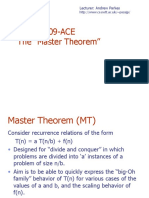 ADE Lec12 Master Theorem
