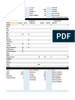 Weapon Xtals and Stats Breakdown