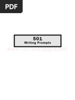 Download 501 Writing Prompts by Majid Mohammadi SN59513963 doc pdf