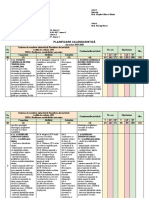 Planificare Calendaristică: Vocabularului Comun Și A Celui de Specialitate