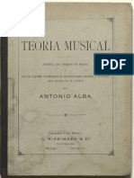 Teoría Musical Autor Antonio Alba