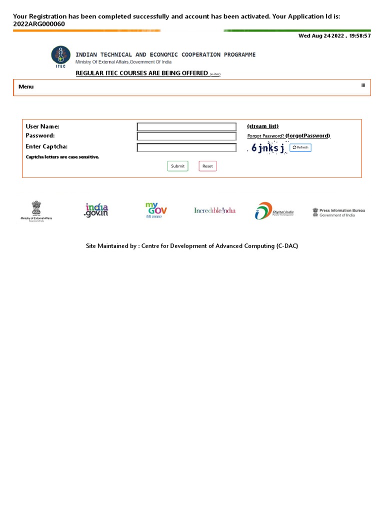 ITEC - Indian Technical and Economic Cooperation | PDF