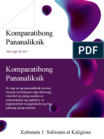 Komparatibong Pananaliksik