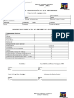 Formato de Registro Descriptvo Agropecuaria