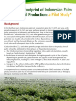 Carbon Footprint of Indonesian Palm Oil Production - A Pilot Study