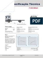Especificação técnica P250 DB4x2