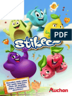 Auchan Stikeez Fresh MiniBook