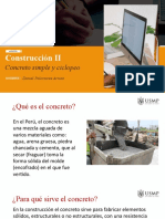 Construcción con concreto: materiales, propiedades y usos