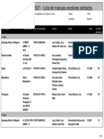 Manuais Escolares Adotados