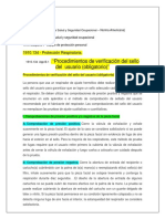 Protección Respiratoria-Procedimientos de Verificación Del Sello Del Usuario-Osha CFR 29 - 03.08.22