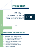 Instruction Set of 8088 MP - 1