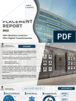 Summer Placement Report MBA BA & MBA DT 2022-30 April