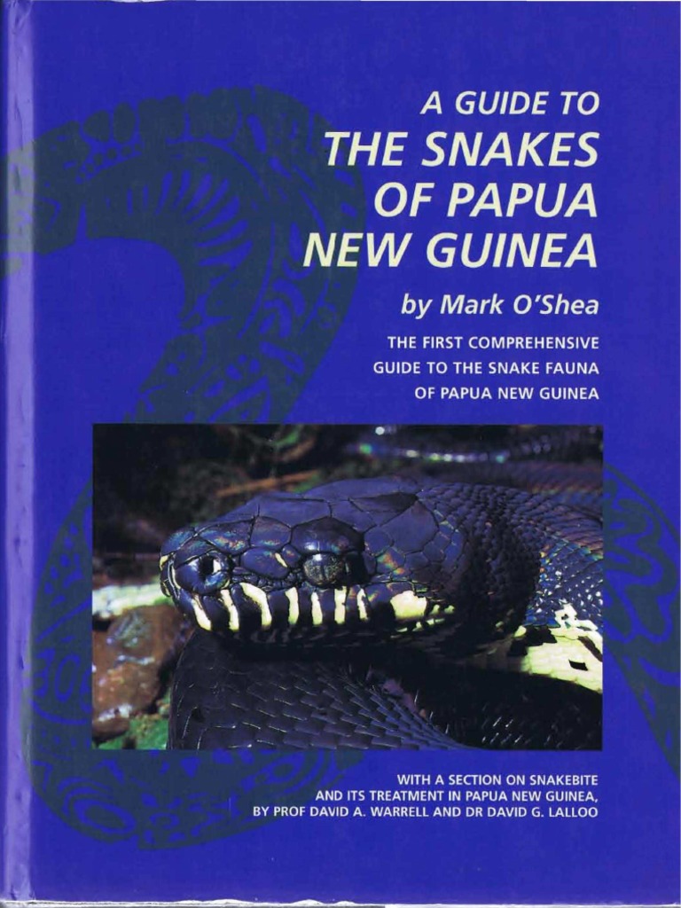 A Guide To The Snakes of Papua New Guinea PDF Herpetology