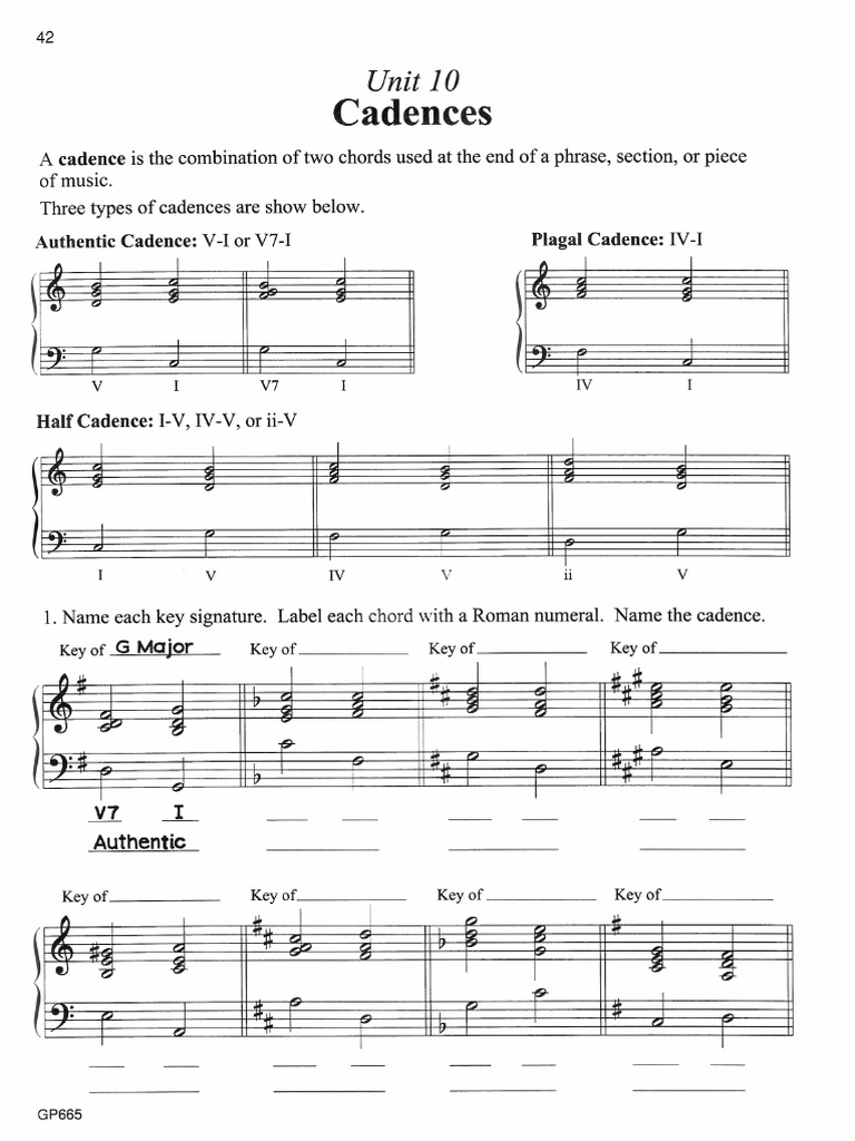 Cadences | PDF