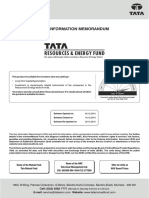 Tata Resources Energy Fund Kim