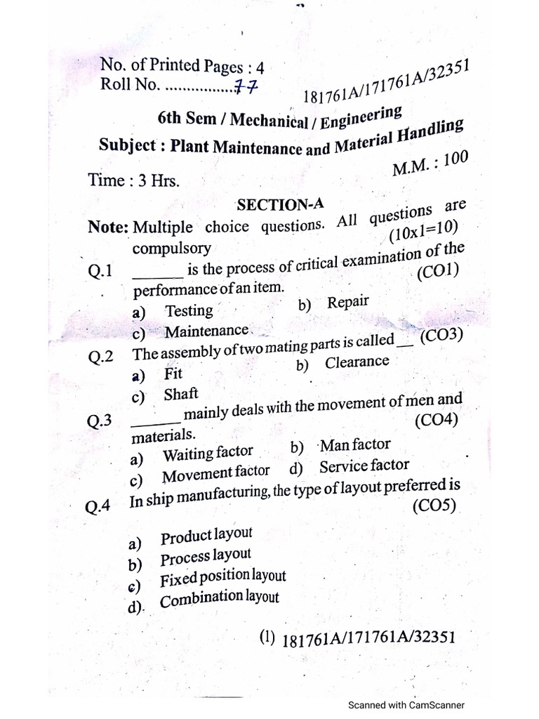 PMMH Paper 2022 JULY | PDF