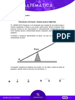 Aula 8 - Matematica - Prof. Marcos Luciano - Rotacao, Translacao e Simetria