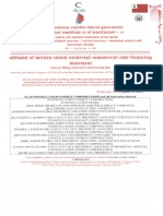 Affidavit of Written Initial Universal Commercial Code Financing Statement CONSTELLATION ENERGY CORPORATION