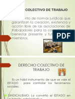 Derecho Colectivo Del Trabajo.