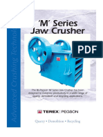 PEGSON - 'M' Series JAW Crusher (Curvas de Produccion) [+++]