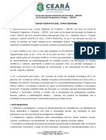 Edital Ceará Científico Regional 2022