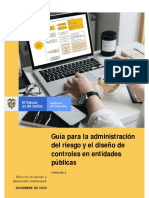 Guía Para La Administración Del Riesgo y El Diseño de Controles en Entidades Públicas - Versión 5 - Diciembre de 2020