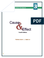 Cause and Effect Reading and Vocab