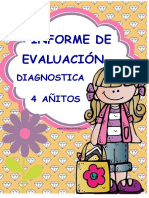 3.-Informe de Evaluacion Diagnostico Aula Celeste 4 Años