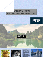 Learning From Nature and Architecture