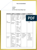 Plan de Sostenibilidad