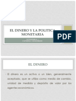 Clase Sobre El Dinero y La Política Monetaria