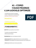 PDF Aula 041 Como Testar Suas Pa Ginas Com Google Optimize