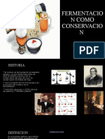 Fermentacion Como Conservacion