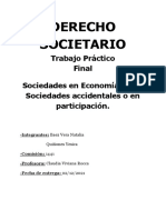 Derecho Societario Entrega Final