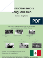 Posmodernismo y Vanguardismo