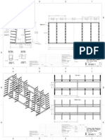 B940011 - Drawing, Assembly, A-Frame 2 Sided Equipment Rack, Wide Base, 6 Support Arms, Square Tubing - Rev 1.0