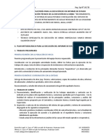 Plan Metodológico para La Ejecución Del Informe de Estado Situacional