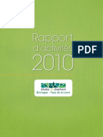 études ET chantiers Rapport d'Activités 2010