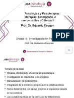 Psicoterapias 634-Investigación 1° Parte Con Audio G.Rutsztein