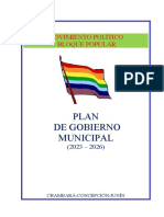 Plan de Gobierno Municipal 2022