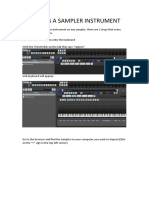 Making A Sampler Instrument TX16